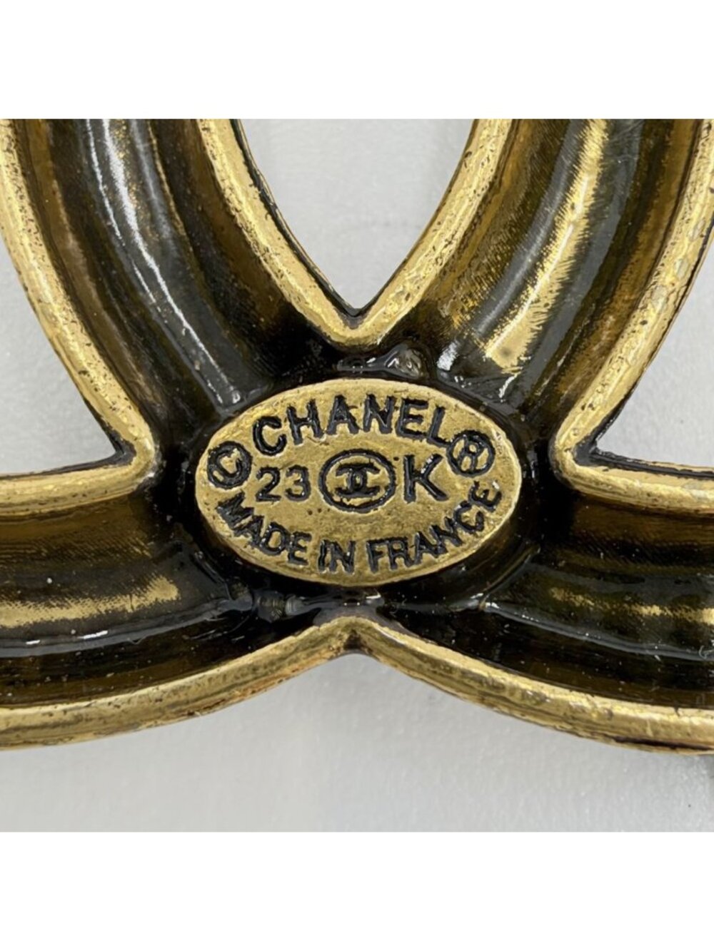 Chanel Brooch CC Logo Star Rhinestone - Picture 3 of 4